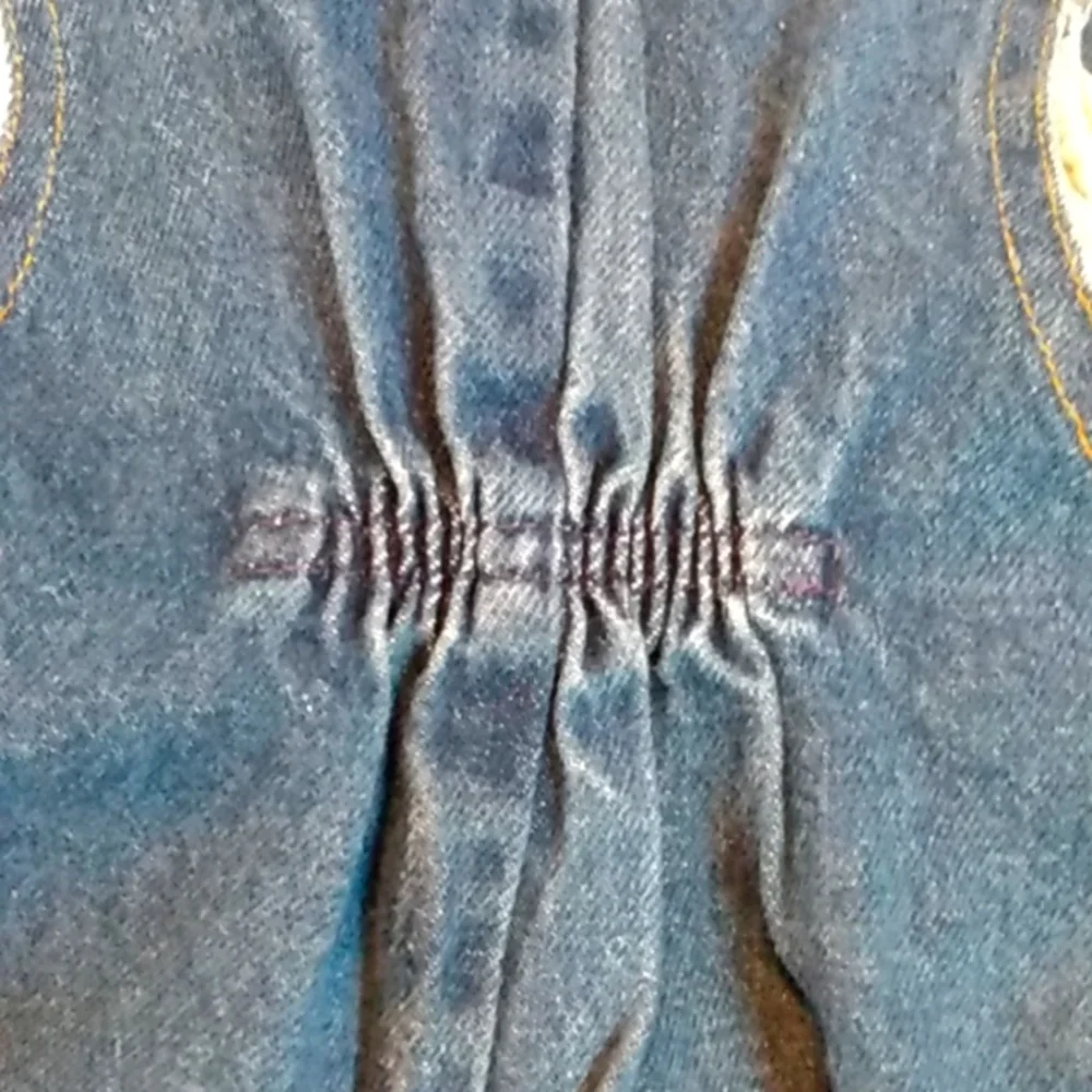 🐰HP! Vtg. Healthtex | Toddler Bunny Rabbit Spring Summer Denim Overalls 24M